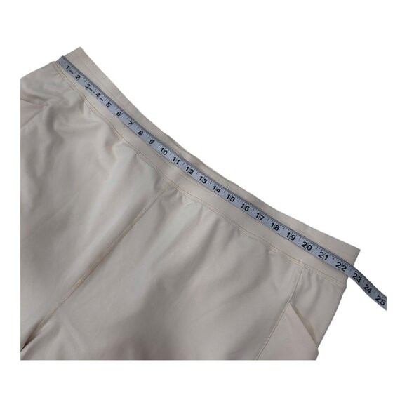 Fabletics Womens Ivory Athletic Leggings 4X High Waist Comfy Stretchy Fabric - Picture 5 of 11